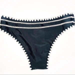 Medium boho embroidered sexy bikini bottoms